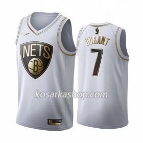 Dres Brooklyn Nets Kevin Durant 7 Nike 2019-20 Bijela Golden Edition Swingman